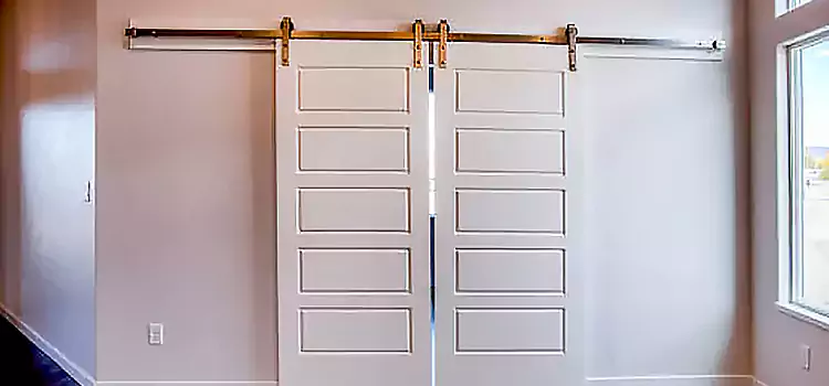 Glass Barn Door with Installation Hardware Kit Palmdale